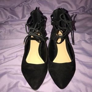 Lace Up Flats